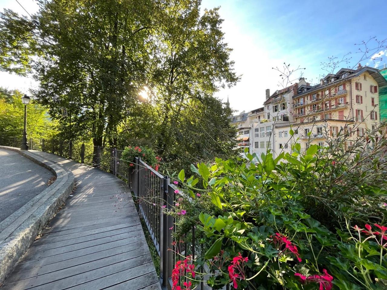 Un Nid Sous Les Toits Daire Saint-Gervais-les-Bains Dış mekan fotoğraf