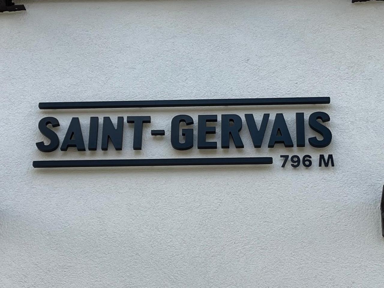 Un Nid Sous Les Toits Daire Saint-Gervais-les-Bains Dış mekan fotoğraf