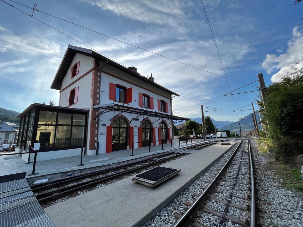 Un Nid Sous Les Toits Daire Saint-Gervais-les-Bains Dış mekan fotoğraf